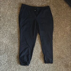 Women’s black jogger dress pants